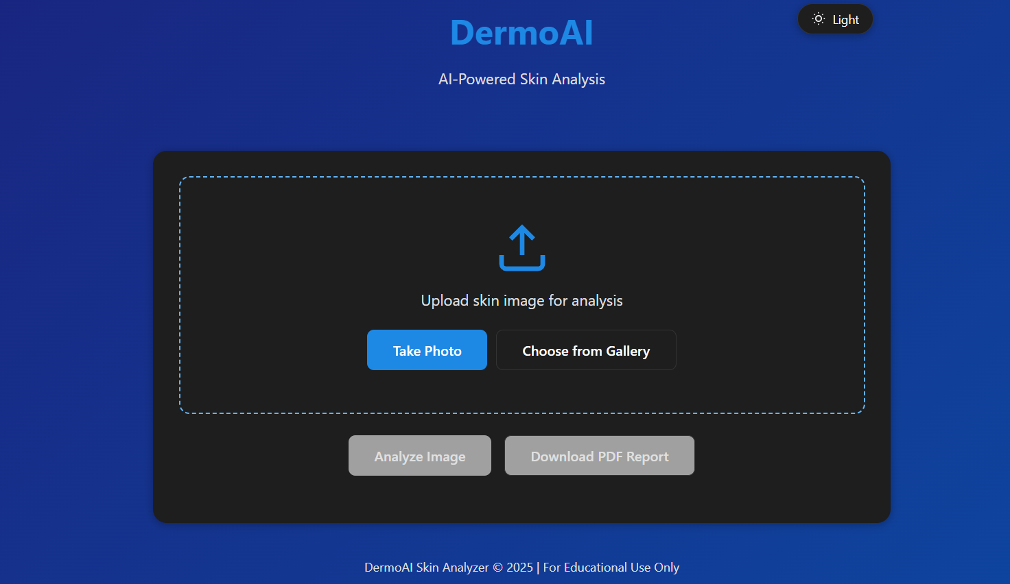 DermoAI - Skin Disease Detection